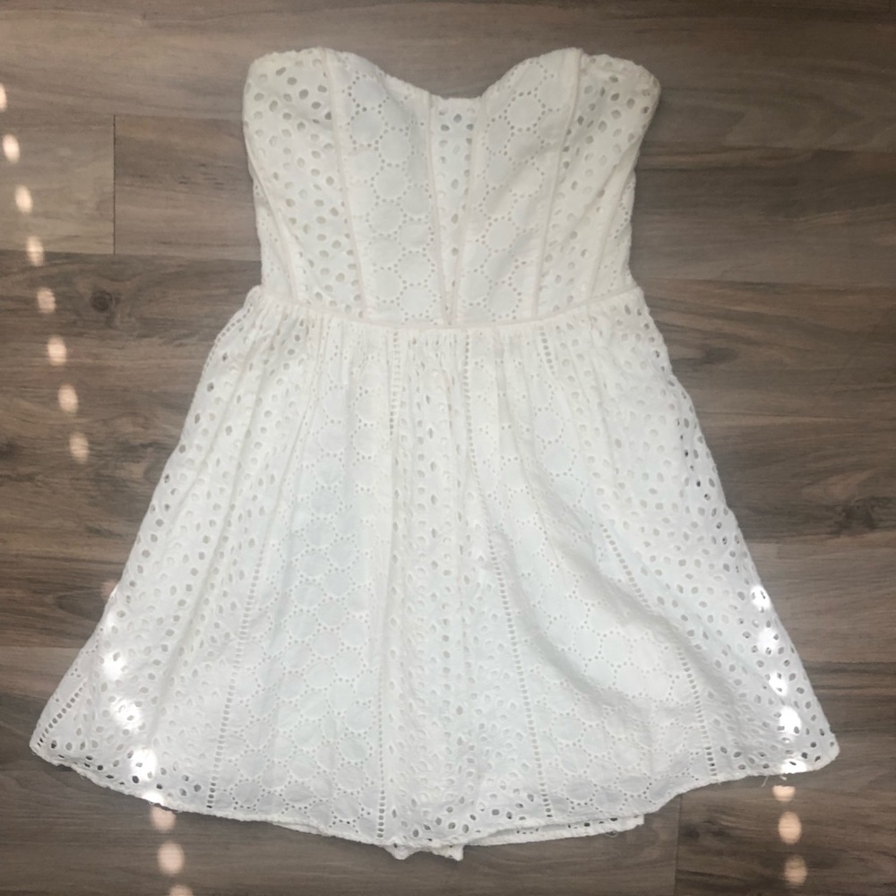 Kimichi Blue strapless mini dress XS